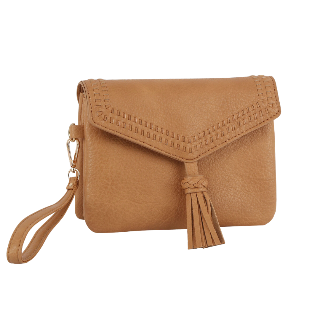 Sienna Clutch – Tan