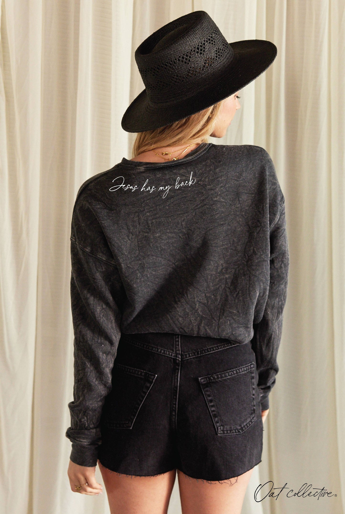 Jesus Has My Back Sweatshirt
