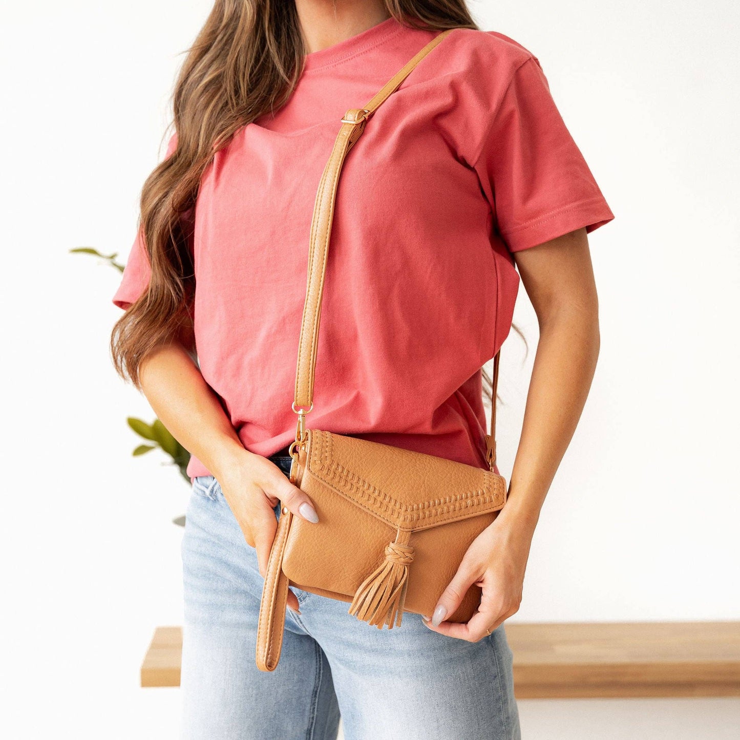 Sienna Clutch – Tan