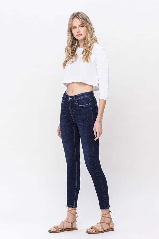 High Rise Ankle Skinny Jeans ☆Online Only☆