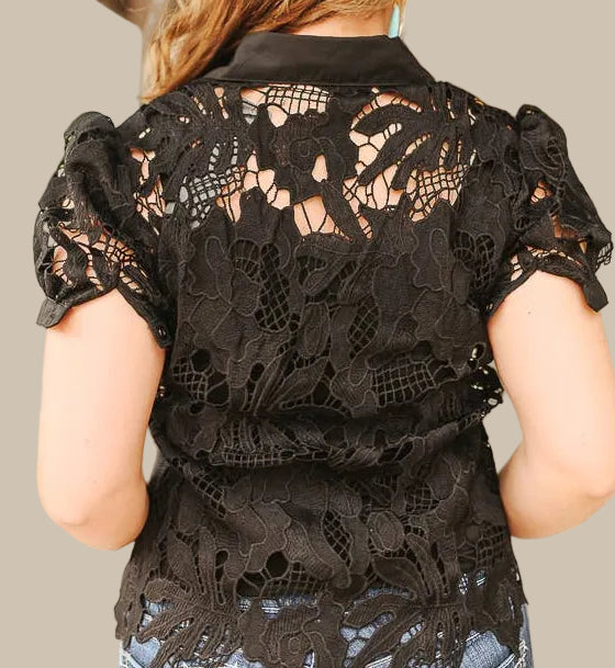 The Midnight Bloom Top