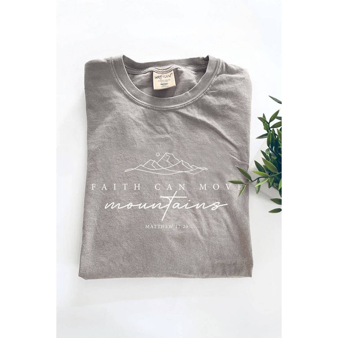 Faith Can Move Mountains Graphic Tee