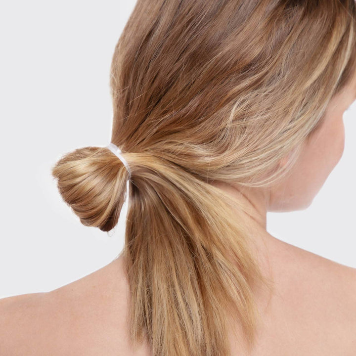 No-Snag Hair Elastics | Clear (100 pc)