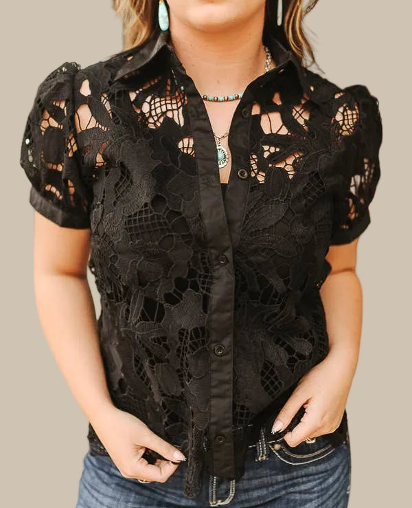 The Midnight Bloom Top
