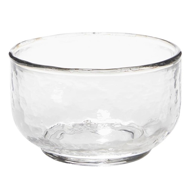 Hammered Glass Bowl Large