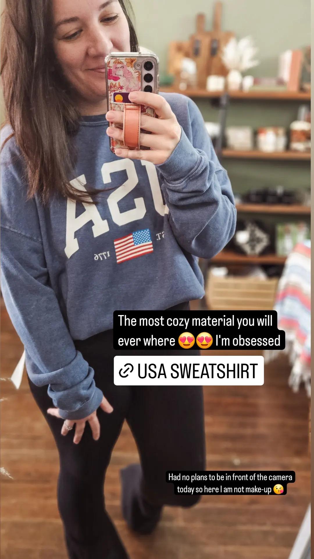 USA Est.1776 Mineral Graphic Sweatshirt
