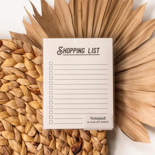 Shopping List Notepad