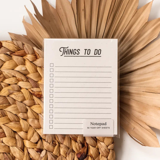 Things to Do Notepad