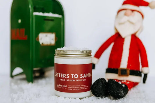 Letters to Santa Candle