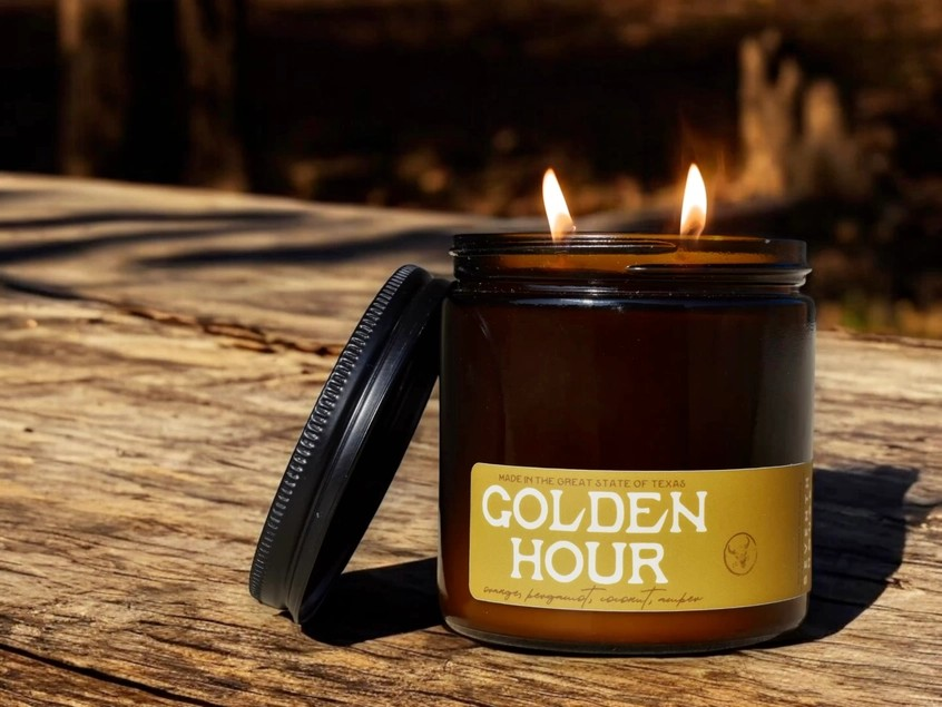 Golden Hour Candle