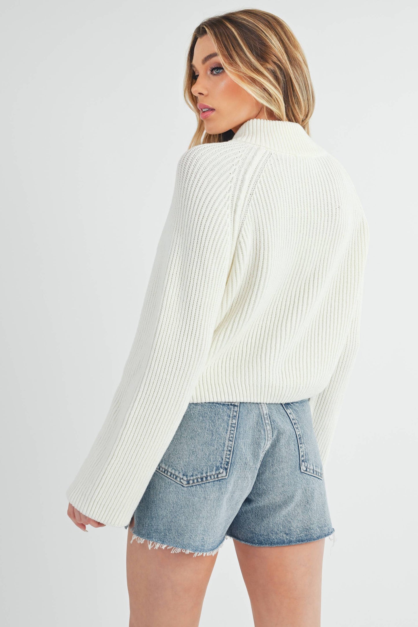 Everyday Half-Zip Sweater (2 color options)