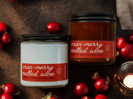 Cran-Merry Mulled Wine Candle