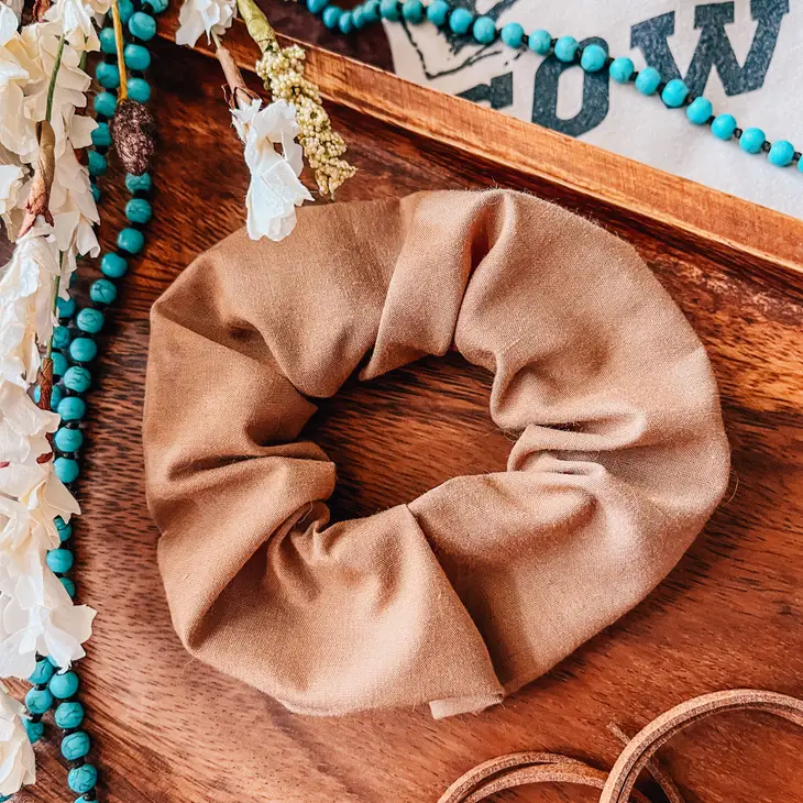 Western Boho Handmade Scrunchie
