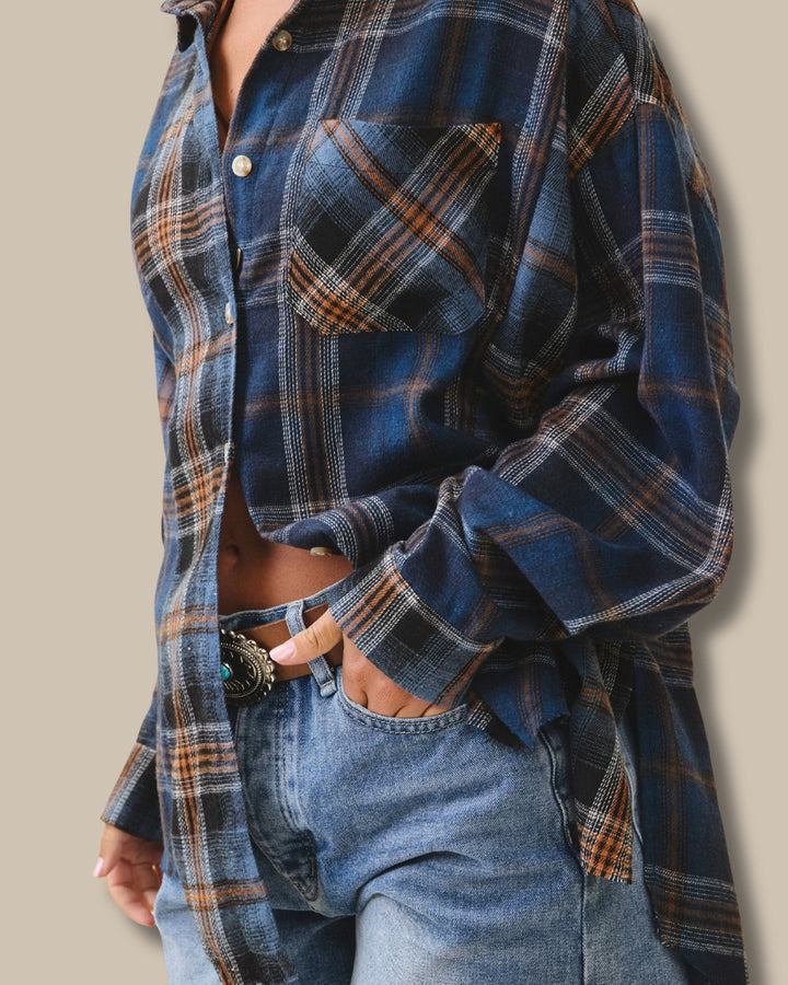 Midnight Trails Flannel