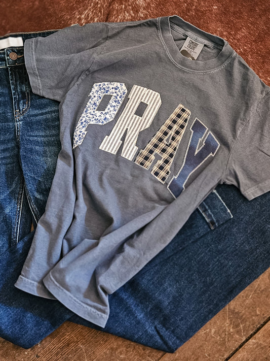 Stitched in Faith Tee