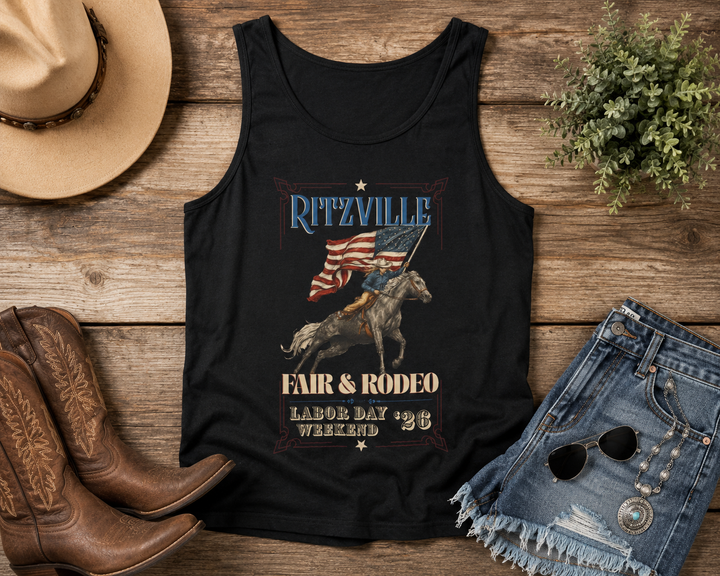 Red, White & Rowdy Tank