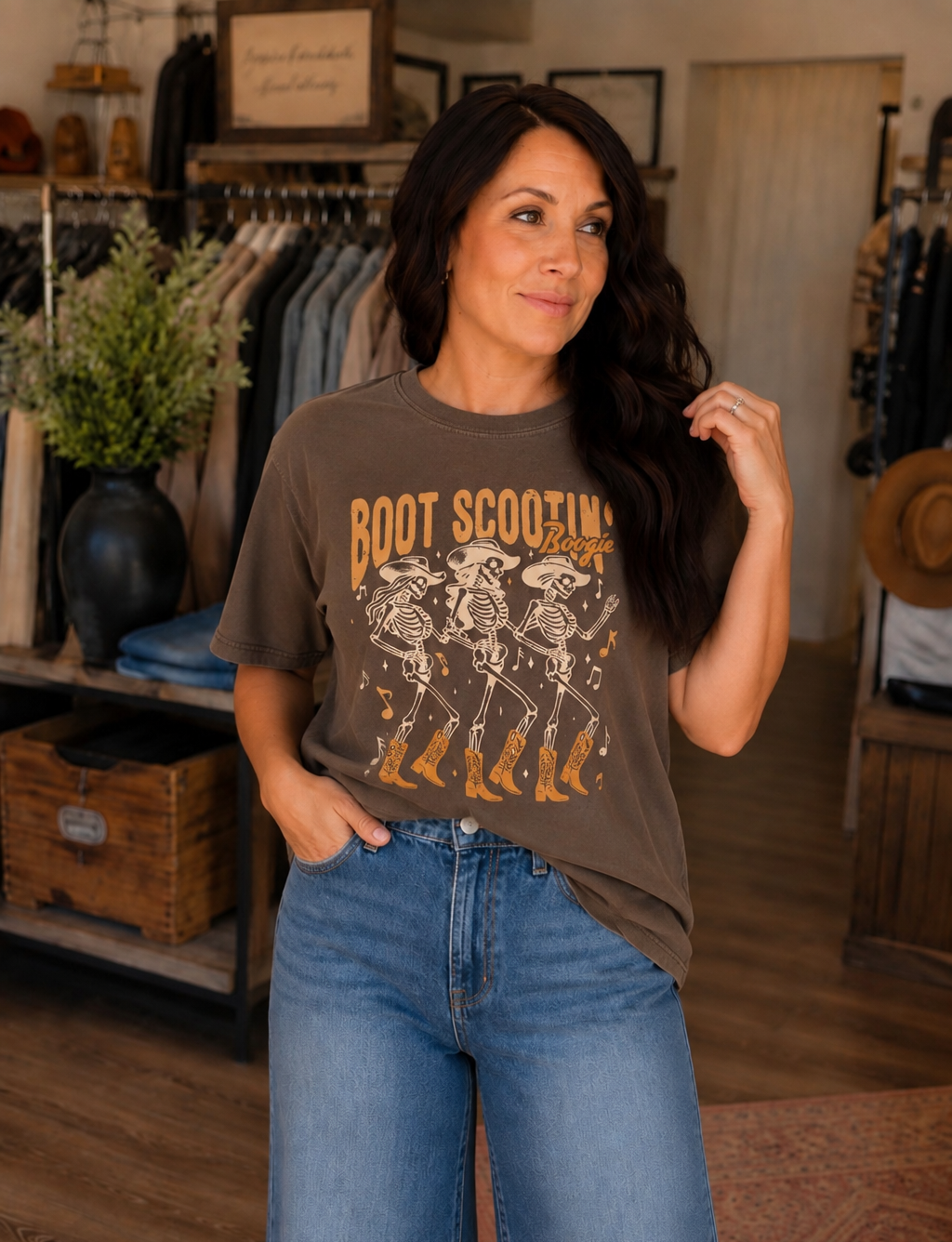 Boot Scootin' Boogie Tee & Sweatshirt