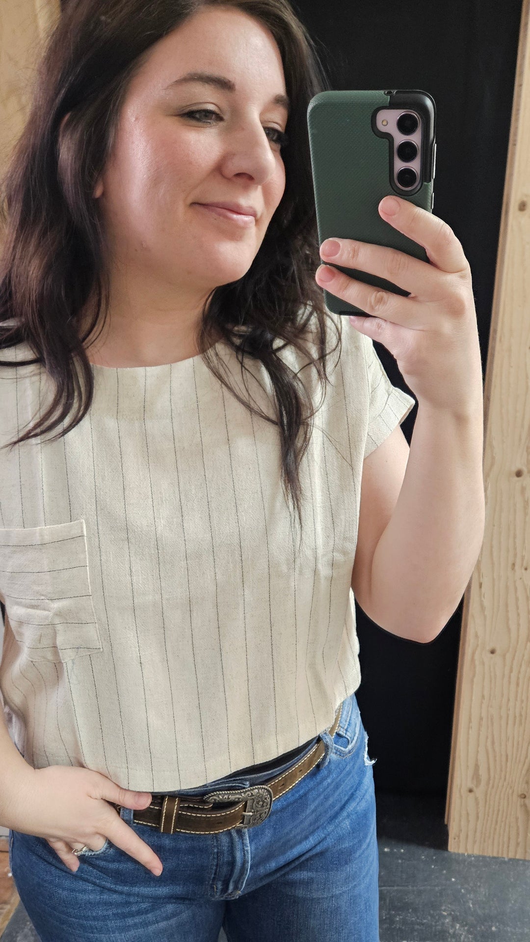 The “Put-Together Without Trying” Crop Top