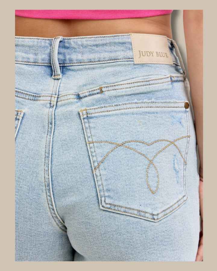 High Waist Magic Dad Shorts