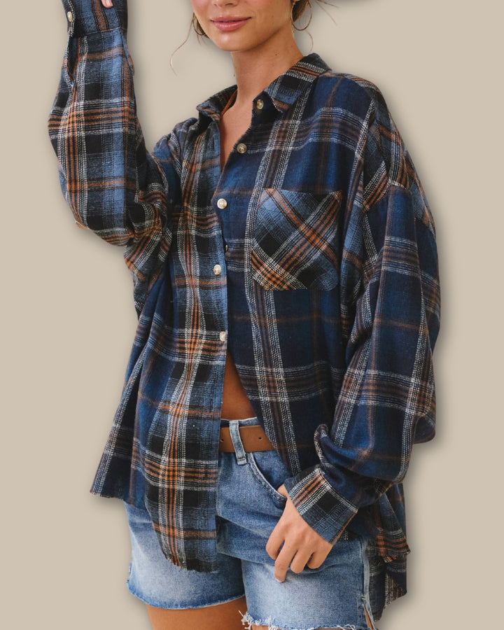 Midnight Trails Flannel