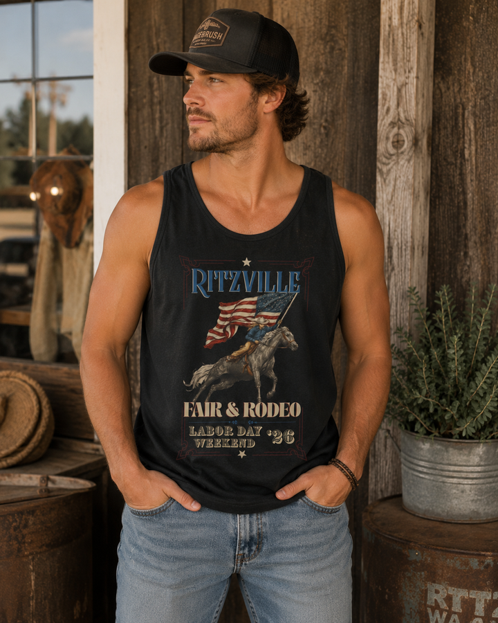 Red, White & Rowdy Tank