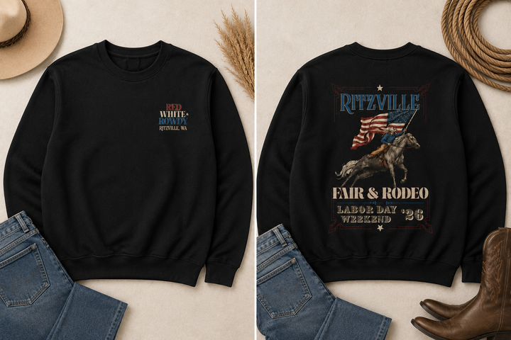The Red White & Rowdy Crewneck