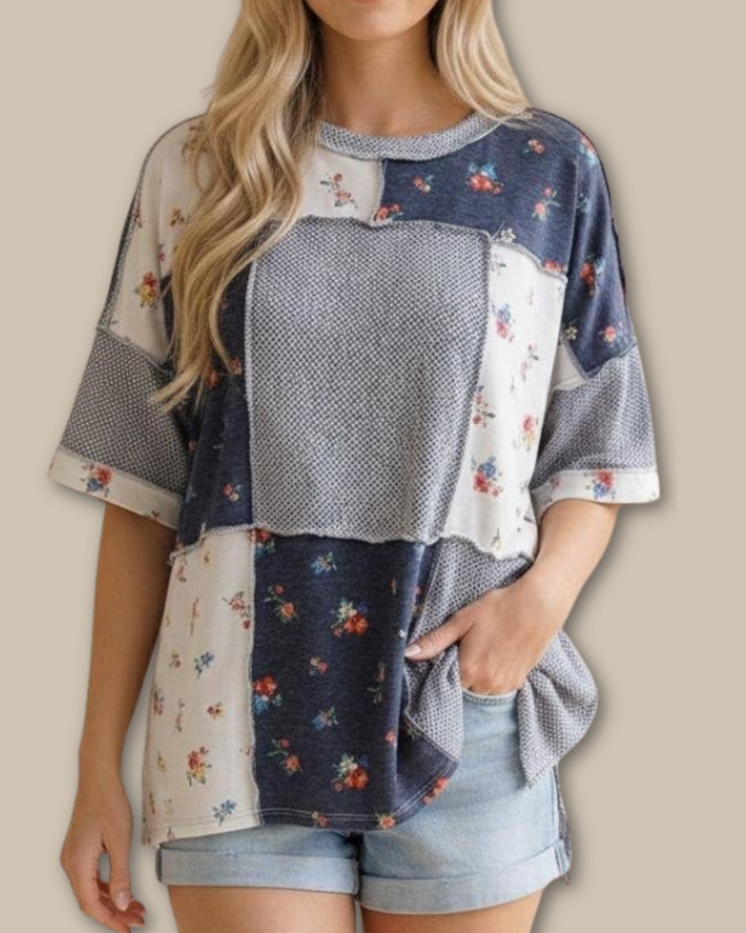 Front Porch Floral Top