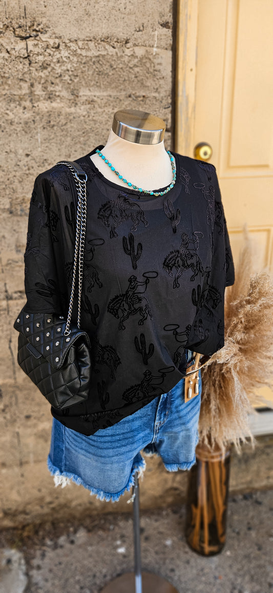 The Buckaroo Breeze Top