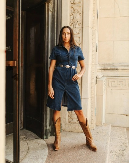 Denim Dress